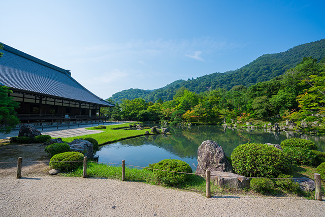 天龍寺 庭園（イメージ）