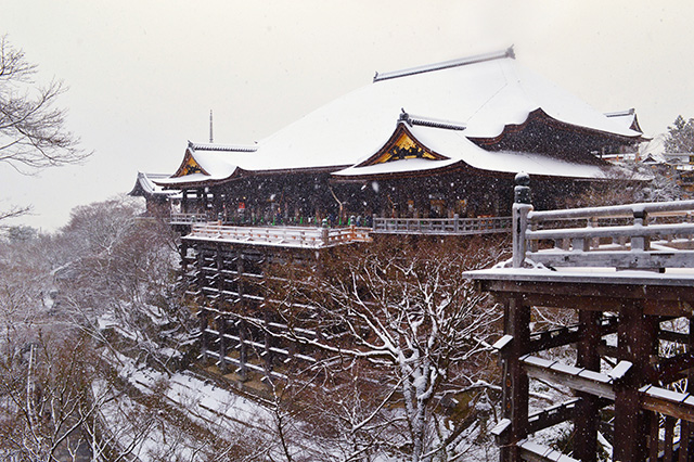 冬の清水寺（イメージ）