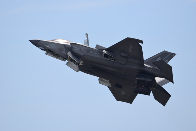 岩国FD2024にて F-35B VMFA-242Batsの飛行展示(イメージ)