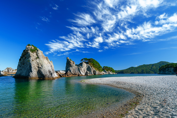 浄土ヶ浜（イメージ）