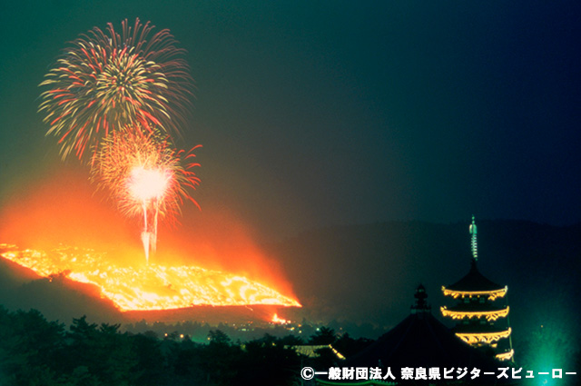 若草山焼き　イメージ