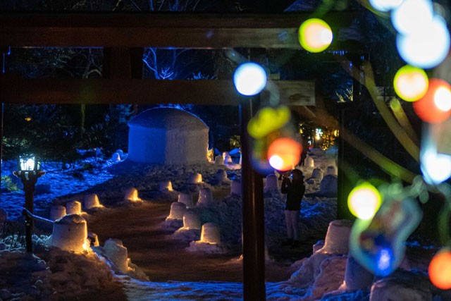 湯西川温泉 かまくら祭