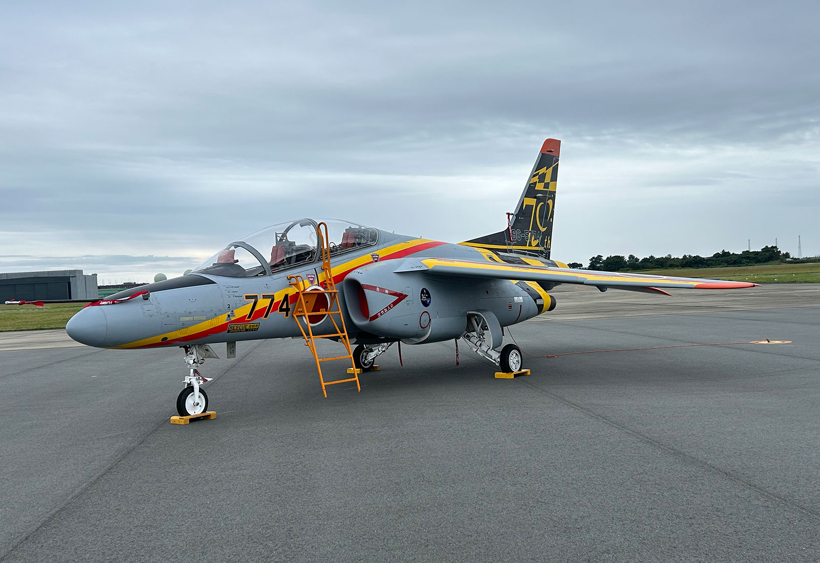 T-4 航空自衛隊70周年記念塗装機