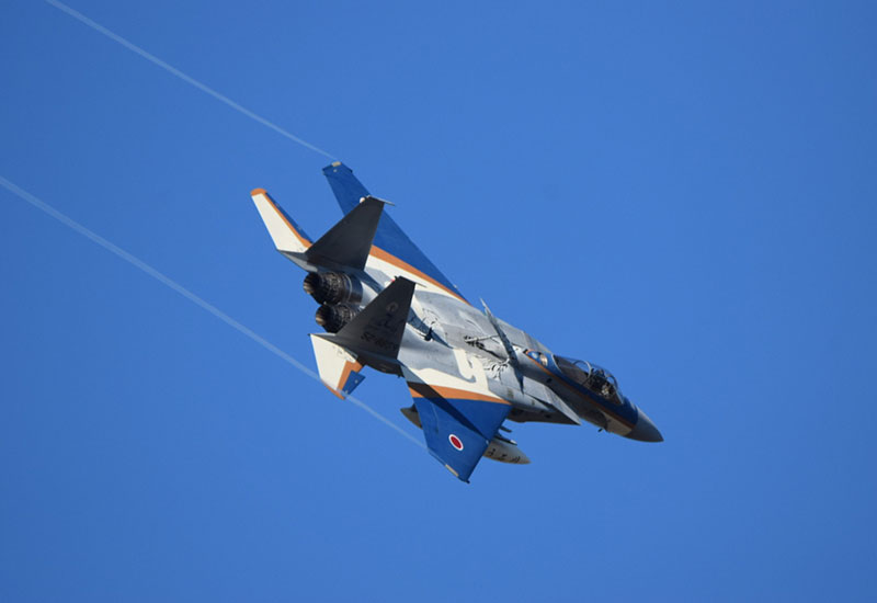 航空祭前日 F-15J 303SQの特別塗装機