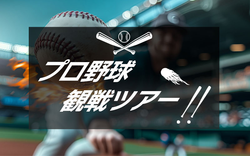 プロ野球観戦ツアー特集