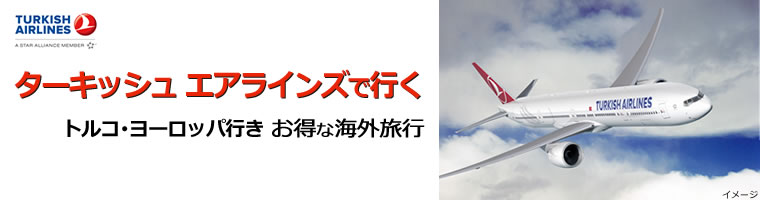 航空会社の紹介 ターキッシュ エアラインズで行くお得な海外ツアー タビックスジャパン